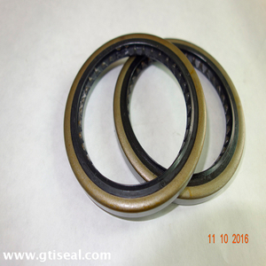 Metal Case with rubber double lip oil seal for Machinery