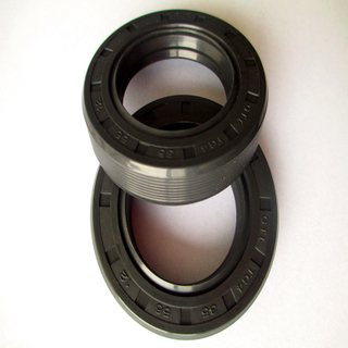 TC type black and brown color fluoro rubber FKM oil seal 
