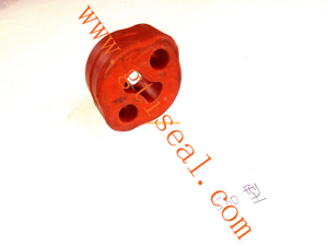 Universal 4 Holes Exhaust Pipe Muffler Polyurethane Hanger Rubber