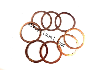 Copper Washer, Copper Sealing Washer, Copper Flat Gasket.