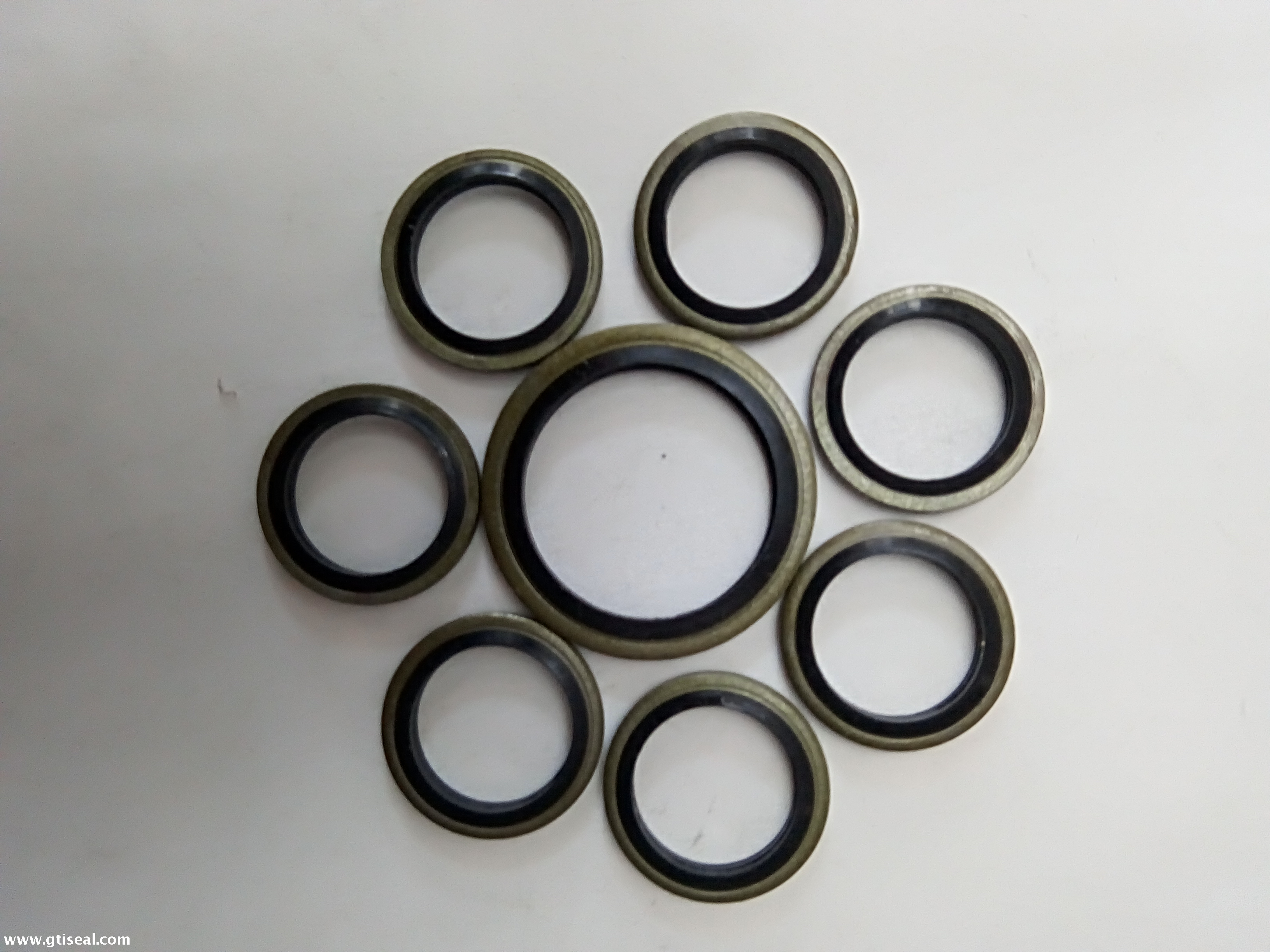 M3 Steel bonded seal washers 