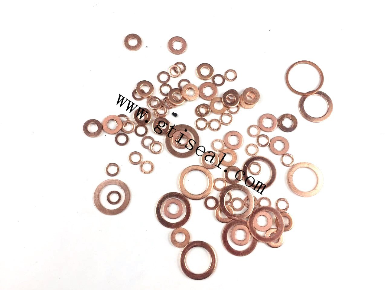 Copper Ring Joint Washer , Sealed Gasket , Crush Thin Washer